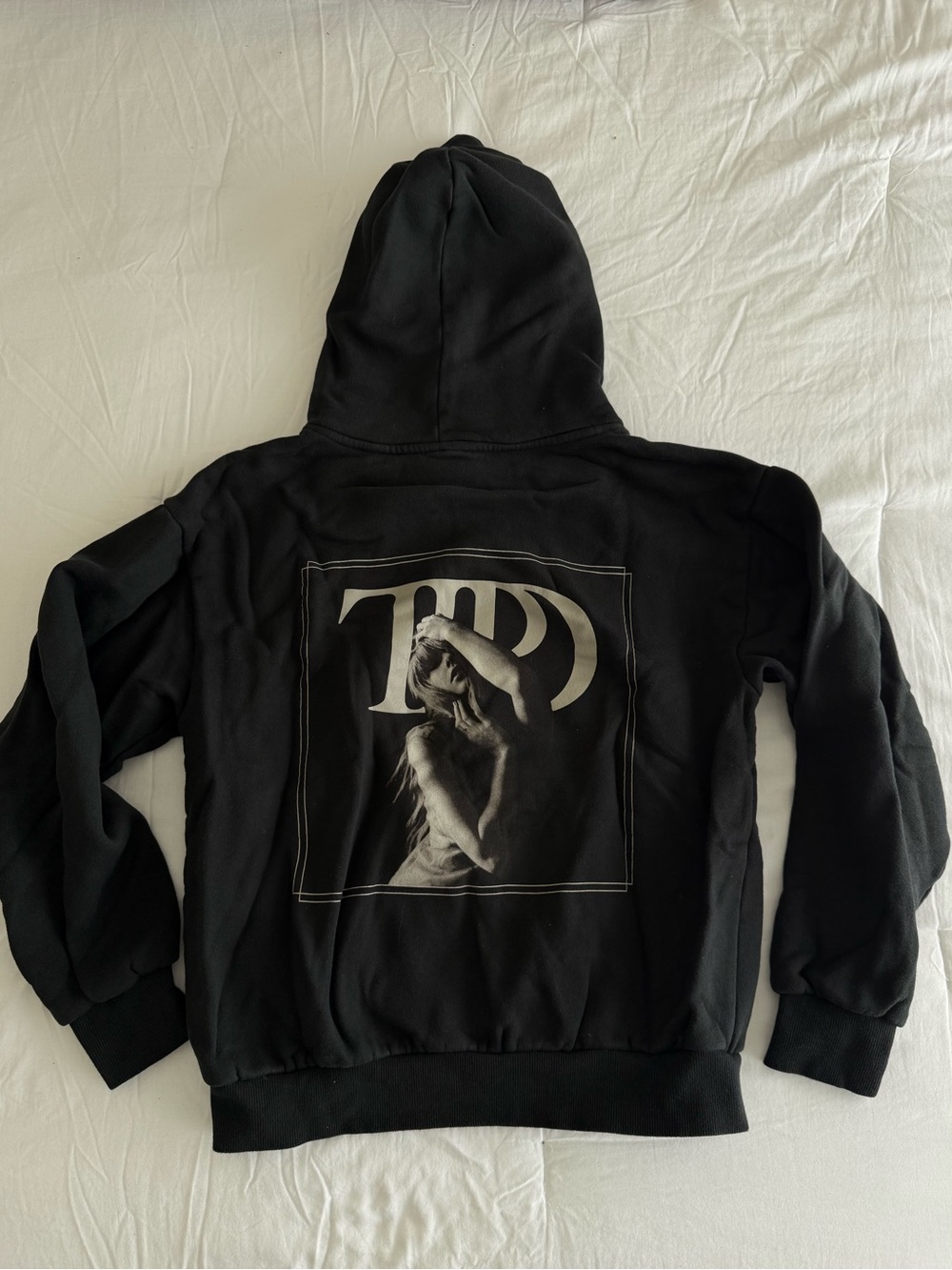 Taylor Swift The Tortured Poets Department (TTPD) black sweatshirt hoodie
